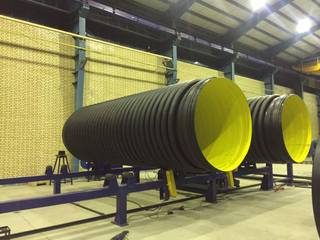 Large Diameter HDPE Spiral Pipe