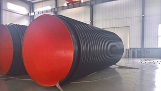 HDPE Spiral Pipe for Non Pressure application