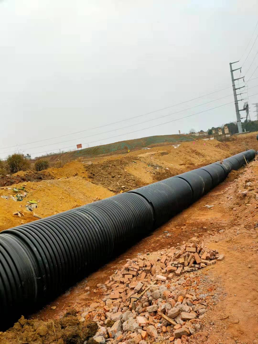 HDPE/PP Spiral Profiled Pipe
