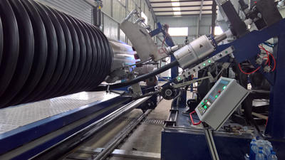 HDPE/PP Spiral Profile Wound Pipe Line