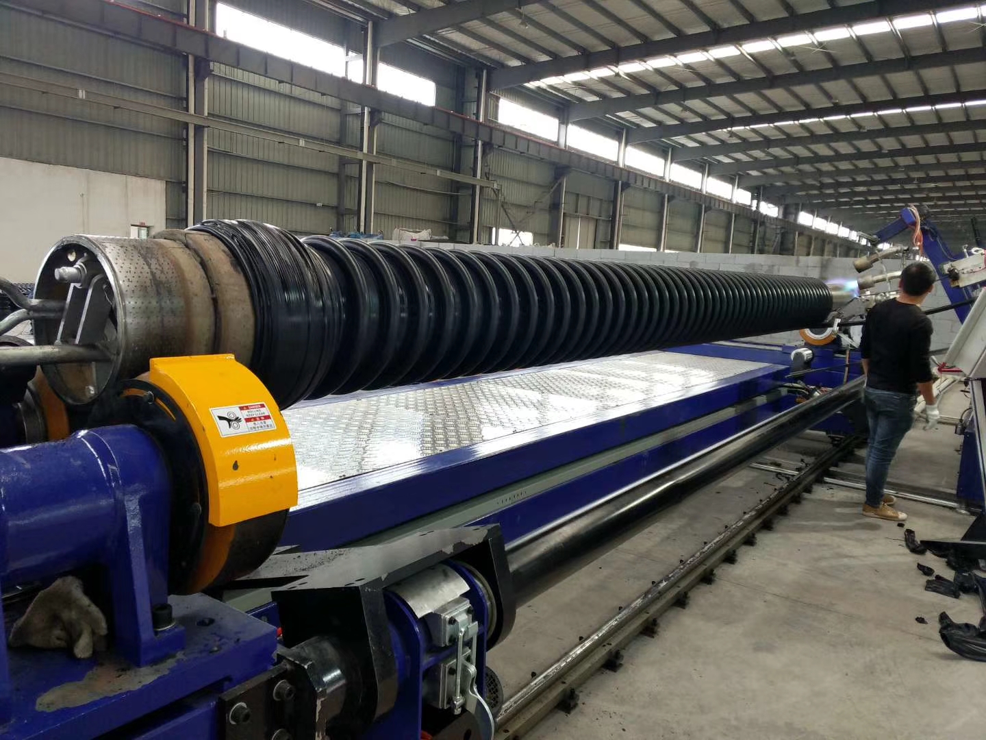 HDPE Spiral Pipe Extrusion Line