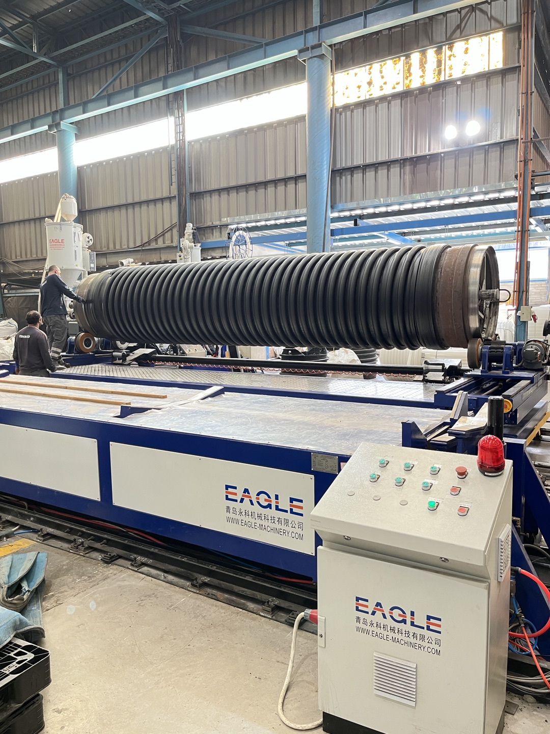 HDPE Spiral Pipes Production Line