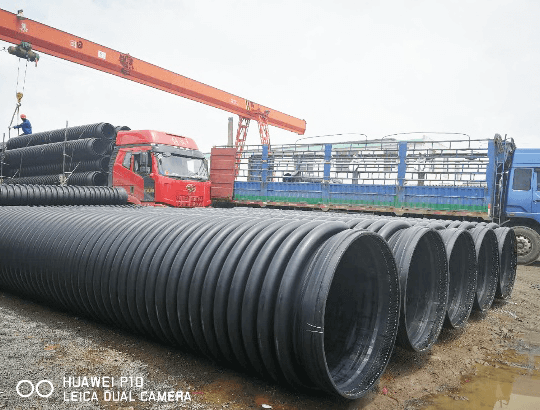 HDPE Spiral Pipe Production Machine 